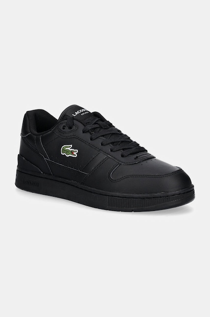 Lacoste leather sneakers T-Clip Set black color 48SMA0031 at PRM US