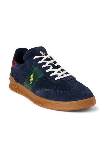 Polo Ralph Lauren sneakers Hrt Aera navy blue color Polo Ralph Lauren sneakers Hrt Aera navy blue color
