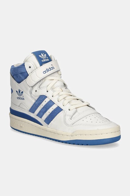 碧い月① Кожаные кроссовки adidas Originals Forum 84 Hi цвет бежевый IF9675