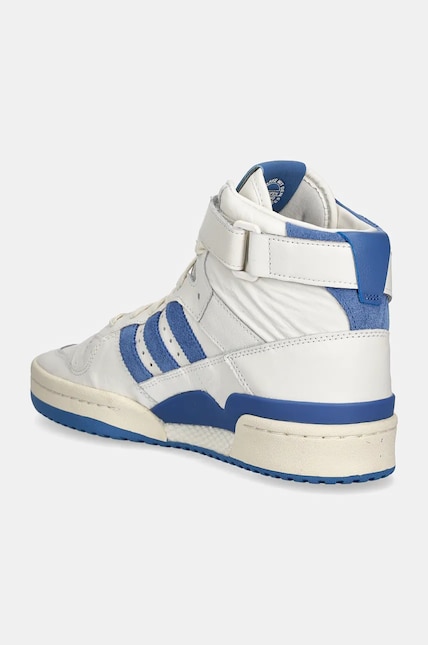 adidas Originals leather sneakers Forum 84 Hi beige color IF9675 at PRM US adidas Originals leather sneakers Forum 84 Hi beige color IF9675 at PRM US