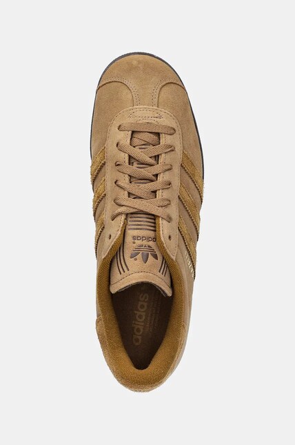 Замшевые кроссовки adidas Originals Gazelle цвет коричневый IG2099
