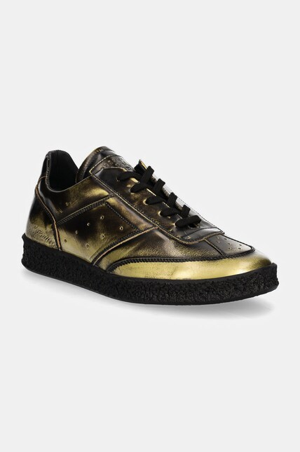 Кроссовки MM6 Maison Margiela цвет золотой SH1WS0003.P7979