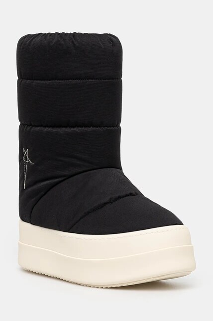 Rick Owens snow boots Mega Bumper Lunar men's black color