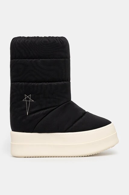 Rick Owens snow boots Mega Bumper Lunar men's black color