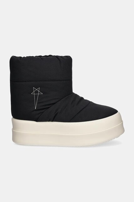 Rick Owens snow boots Mega Bumper Low Lunar men's black color