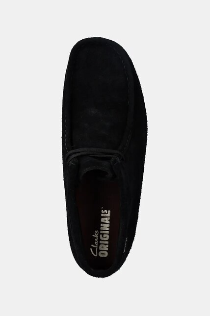 Clark’s Black スウェード28 Clarks Originals suede shoes Wallabee Gore-Tex men's black color