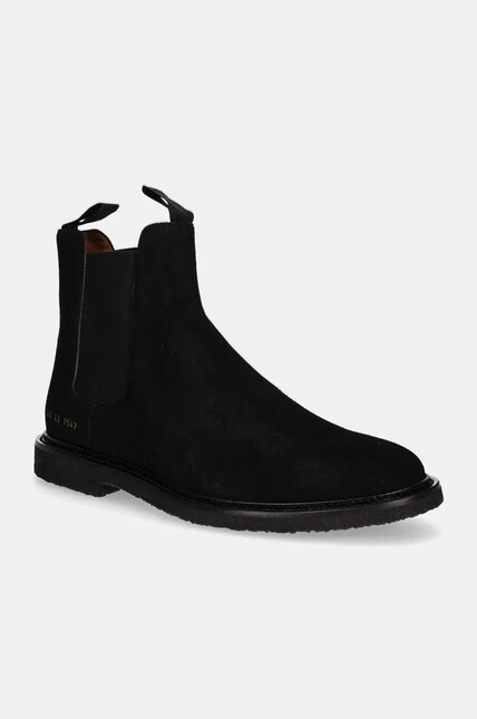 Common Projects suede chelsea boots Chelsea in Waxed Suede  display picture 3