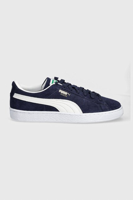 Puma suede sneakers Suede Classic navy blue color 399781 at PRM US