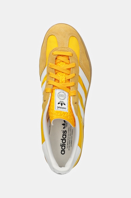 adidas Gazelle Indoor Crew Yellow Gum IE6606 at PRM US adidas Gazelle Indoor Crew Yellow Gum IE6606 at PRM US