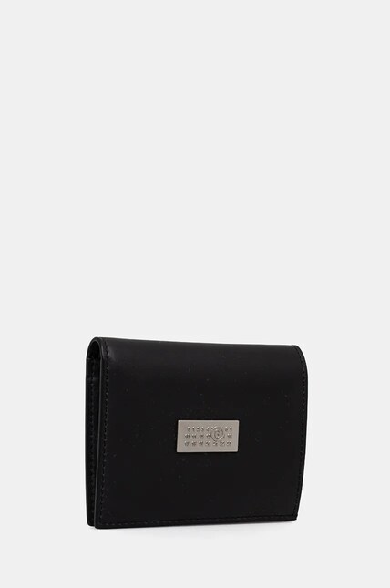 MM6 Maison Margiela leather wallet black color SA5UI0015.P7179 at