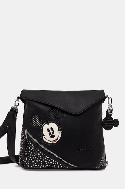 Рюкзак Desigual MICKEY STUDSTYLE JER жіночий колір чорний великий