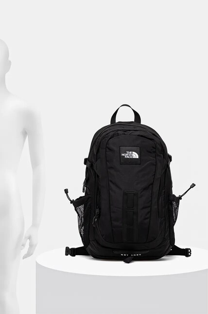 The North Face backpack Hot Shot black color smooth NF0A3KYJ53R1