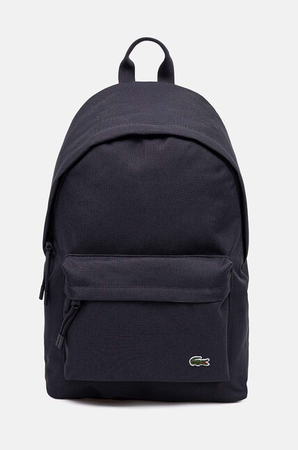 Lacoste backpack navy blue color smooth NU4592NE at PRM US