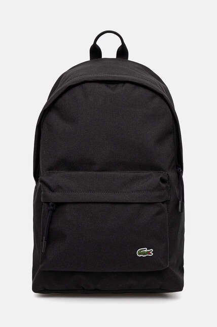 Lacoste backpack black color smooth NU4592NE at PRM US