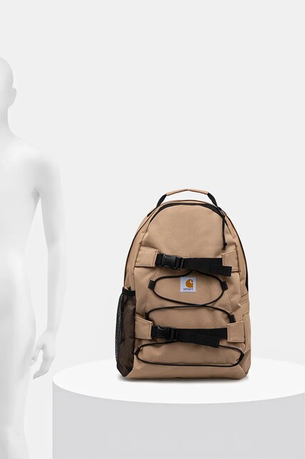 Carhartt WIP backpack Kickflip Backpack brown color smooth I031468