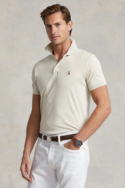 Polo Ralph Lauren cotton polo shirt blue color smooth 710713130 at