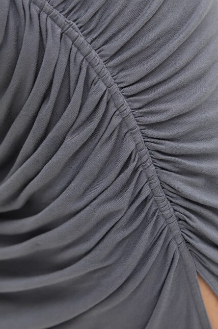 Rick Owens Lilies skirt gray color LI02D5310RV at PRM US