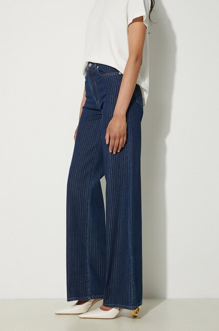 Kenzo jeans Ayame Regular Waist Fit Jeans women's FE62DP2176F2.DD