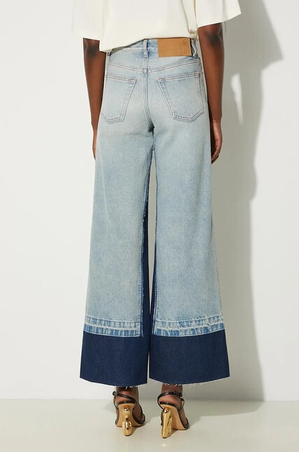 MM6 Maison Margiela jeans women's blue color S62LB0176.S30589 at