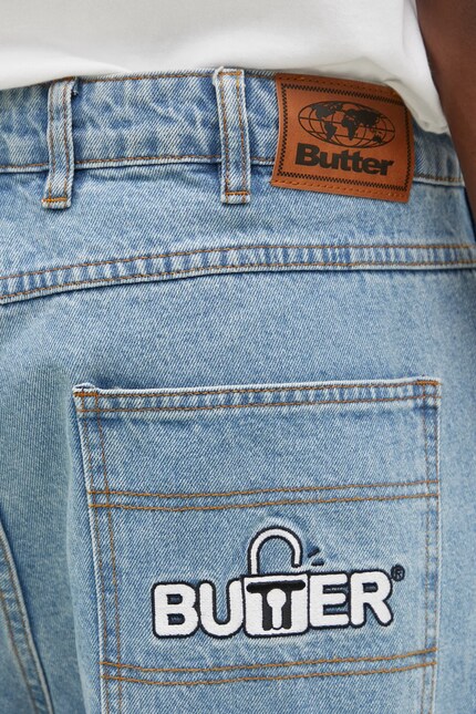Butter Goods jeans Lock Baggy Denim Jeans men's BG243712 at PRM US