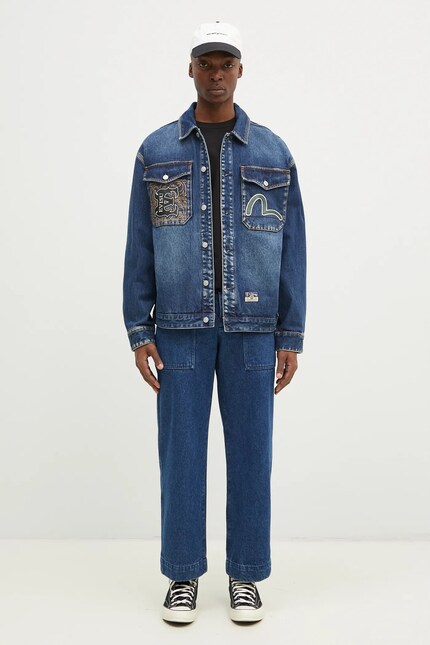 MAISON KITSUNÉ ネイビー カバーオール XL MAISON KITSUNÉ ネイビー カバーオール XL 【公式通販】