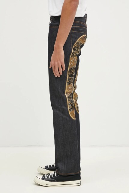 Evisu jeans Brocade Daicock men's 2EAHTM4JE7012 at PRM US