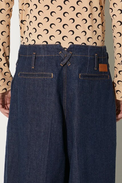 kenzou！ Kenzo jeans Ayame Regular Waist Fit Jeans women's FE62DP2176F2.DD