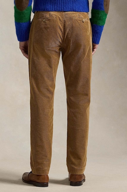 Polo Ralph Lauren corduroy trousers brown color 710884820 at PRM US