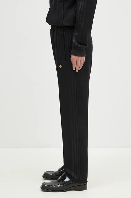 adidas Originals wool blend sweatpants Track Pant black color with