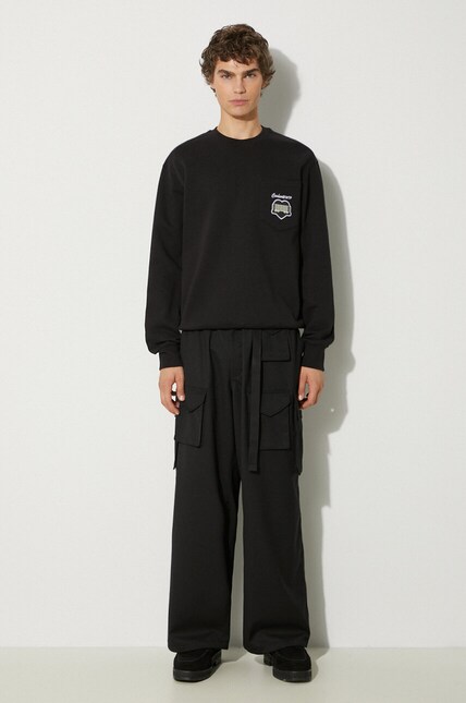 Y-3 wool blend trousers Refined Wool Cargo Pants black color