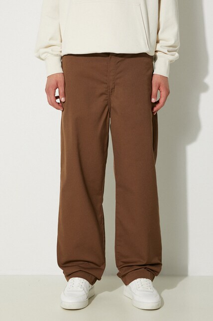 Carhartt WIP trousers Craft Pant men's brown color I027965.2Y02 at