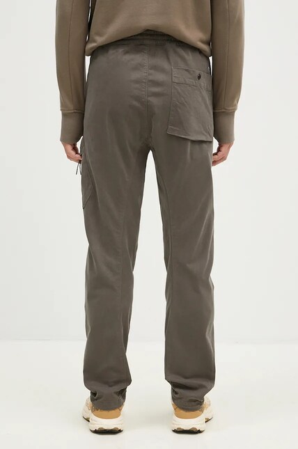 C.P. Company trousers Stretch Sateen Ergonomic Lens Single Cargo