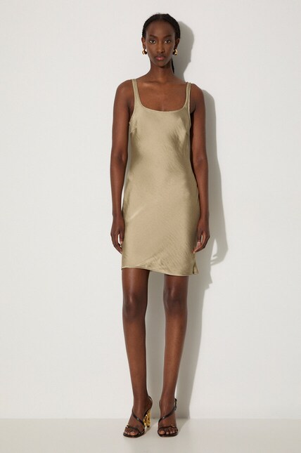 Samsoe Samsoe dress SASUNNA green color F24200178 at PRM US Samsoe Samsoe dress SASUNNA green color F24200178 at PRM US