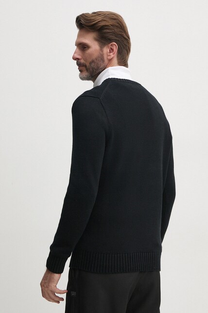 Polo Ralph Lauren sweater cotton Men's black 710810846 at PRM US