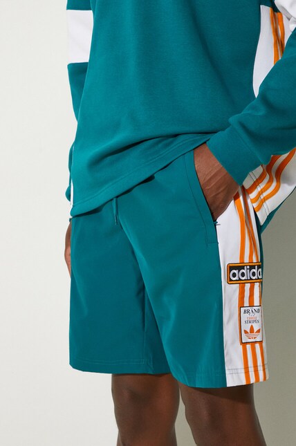 adidas Originals shorts Adibreak Shorts men's turquoise color
