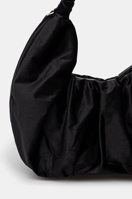 美品J.W. ANDERSON 黒23cm ファスナー　フリルブーティ JW Anderson handbag Ruffle Shopper PRM EU