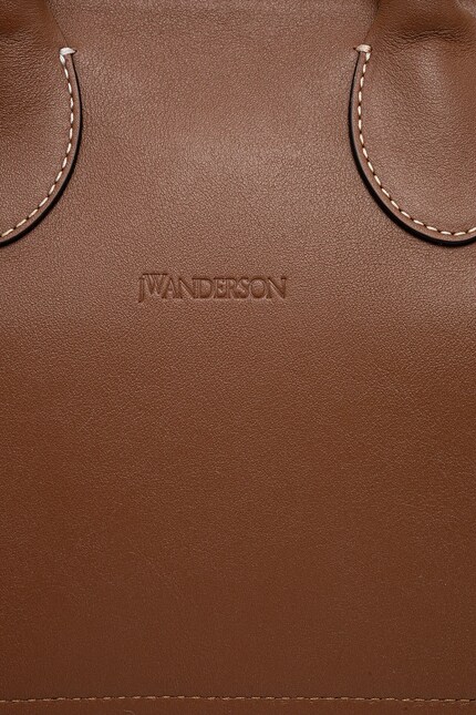 JW Anderson handbag Small Punch Tote brown color HB0680.LA0250.621