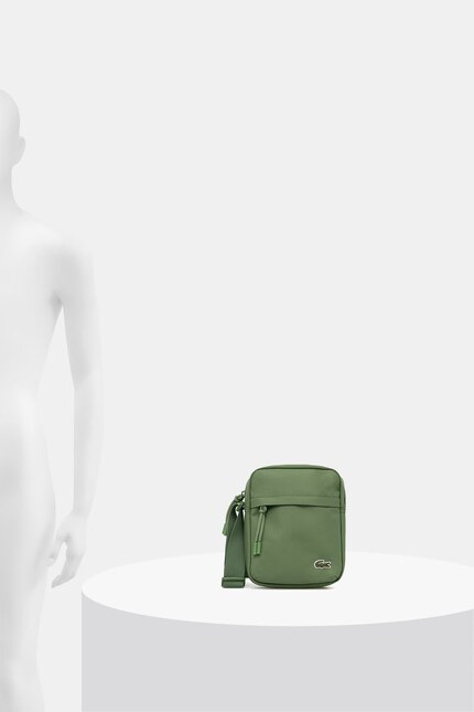 Lacoste shoulder pouch green NU4788NE at PRM US