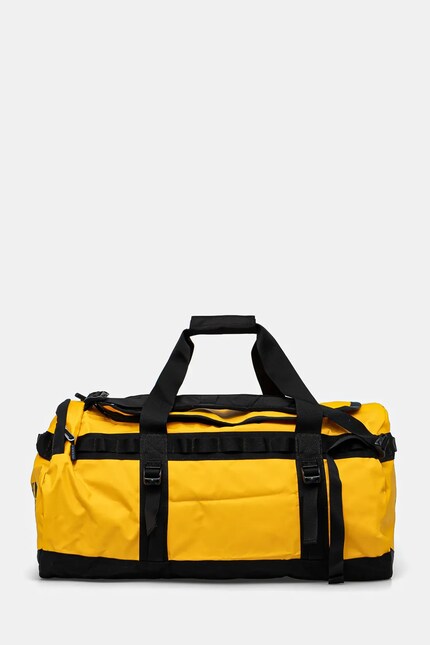 The North Face sports bag Base Camp Duffel - M yellow color
