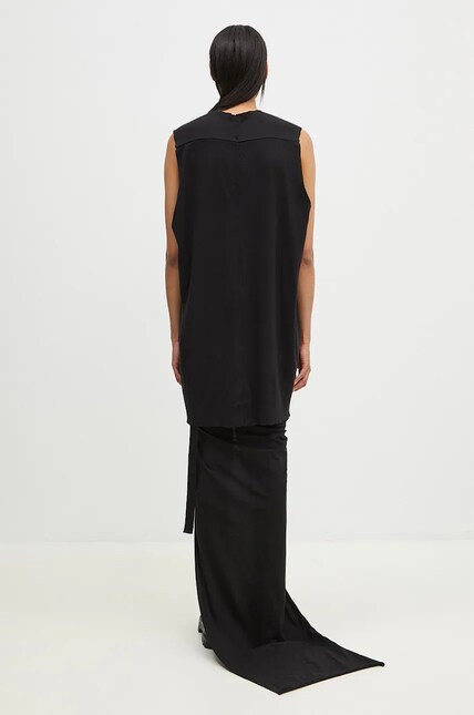 Rick Owens cotton top Luxor black color DS02D2111.RNP at PRM US