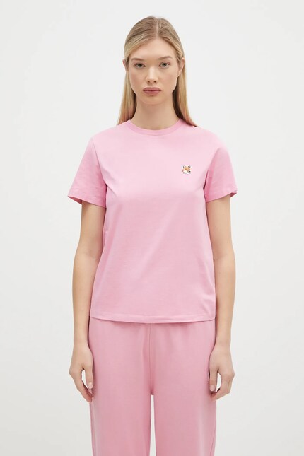 Maison Kitsuné cotton t-shirt Fox Head Patch PRM EU