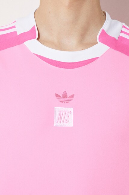 adidas Originals t-shirt adidas x NTS Radio Jersey 2 men's pink