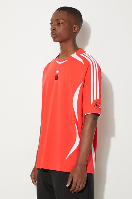 adidas Originals t-shirt adidas x NTS Radio Jersey 2 men's red
