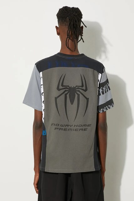 Marine Serre t-shirt Regenerated Graphic T-Shirts Regular Fit T