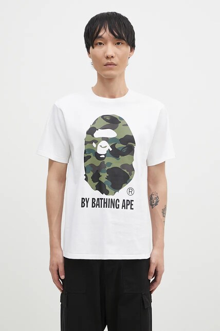 A Bathing Ape cotton t-shirt 1ST CAMO BY BATHING APE TEE men's