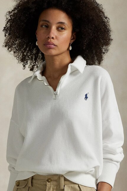 Кофта Polo Ralph Lauren цвет белый 211971696 на PRM