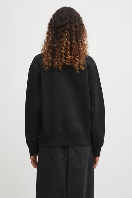 MM6 Maison Margiela cotton sweatshirt black color patterned
