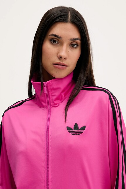 Кофта adidas Originals Firebird цвет розовый с аппликацией JX7866