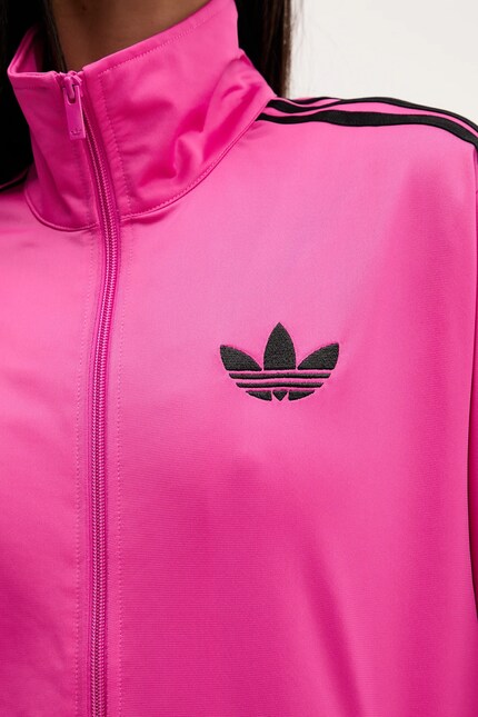 Кофта adidas Originals Firebird цвет розовый с аппликацией JX7866