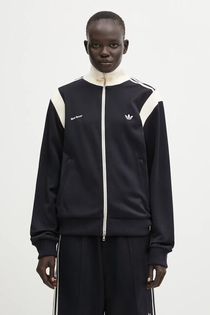 adidas Originals sweatshirt x Wales Bonner Twill Tt navy blue